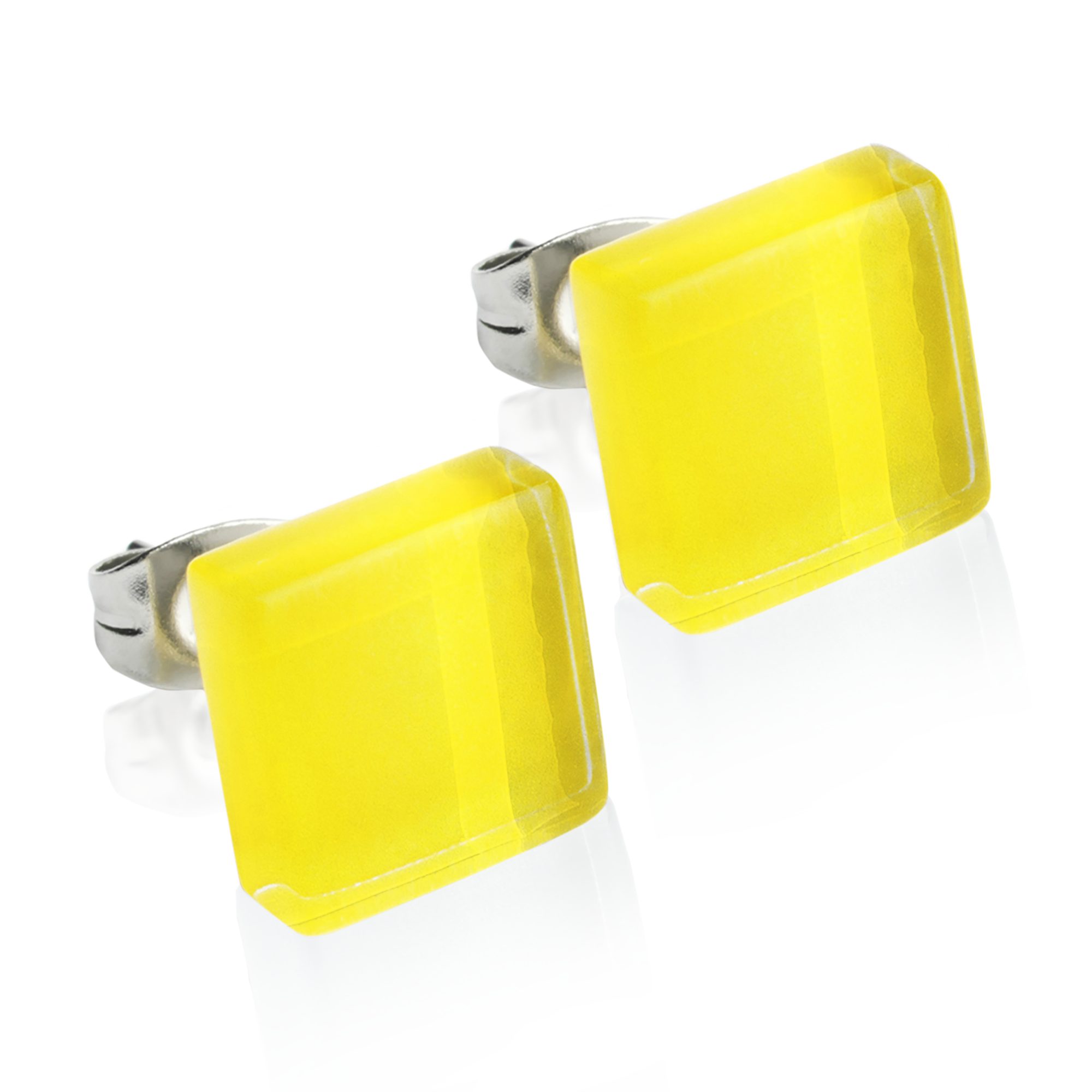 ALEXASCHA Paar Ohrstecker Kleine quadratische Stecker günstig online kaufen