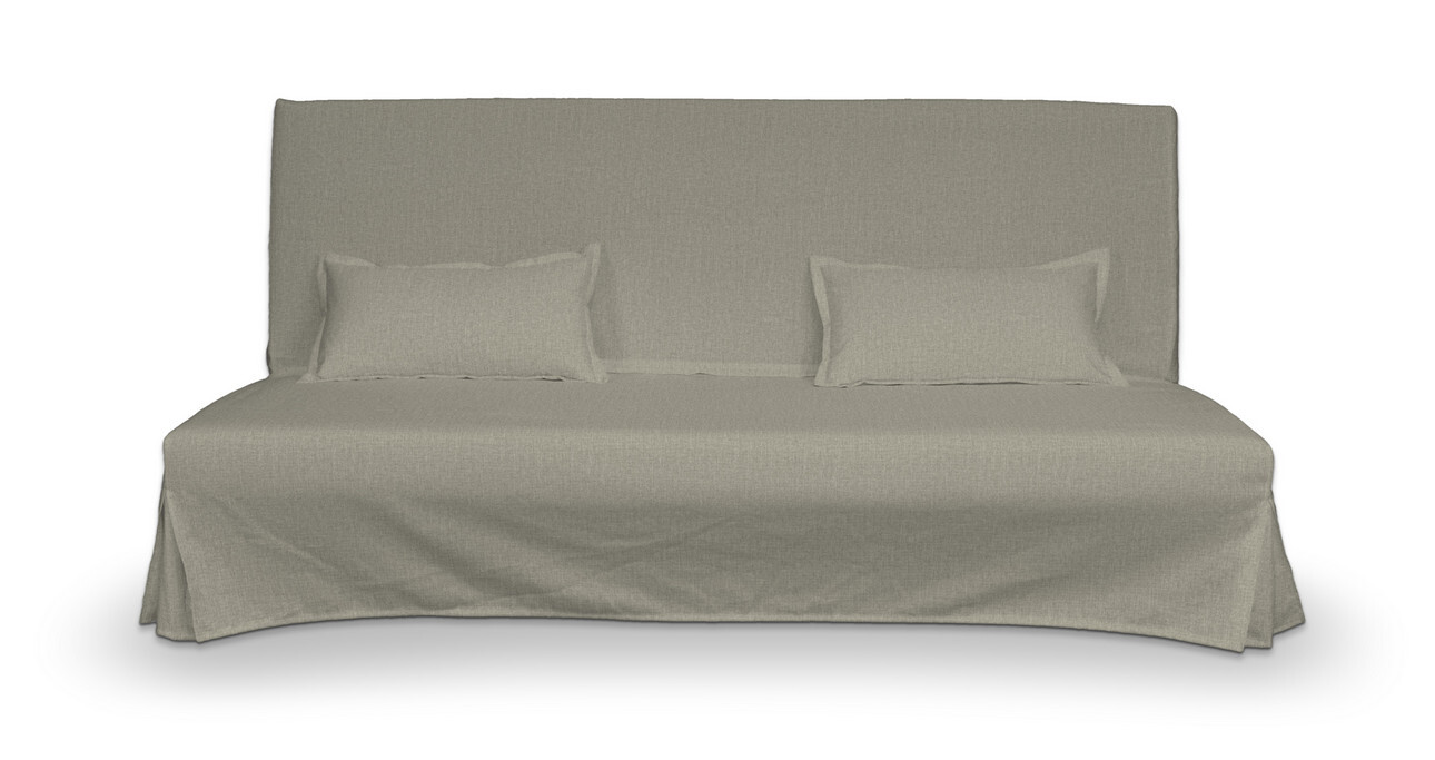 Bezug für Beddinge Sofa, lang mit zwei Kissenhüllen, beige- grau, Bezug für günstig online kaufen