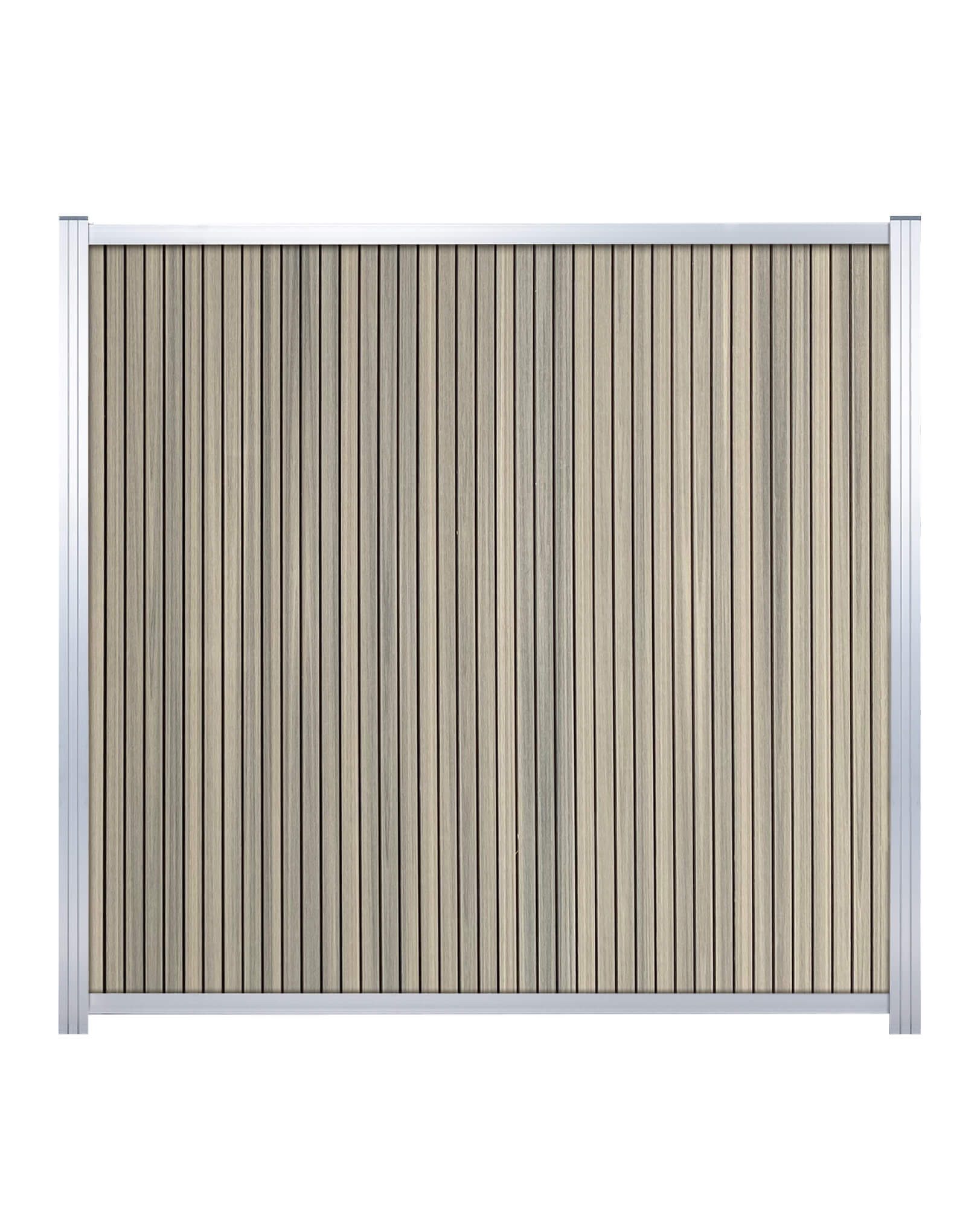 GartenLand WPC Zaun Set Shadowline Vertikal ca. 175 x 180 cm Sichtschutz St günstig online kaufen
