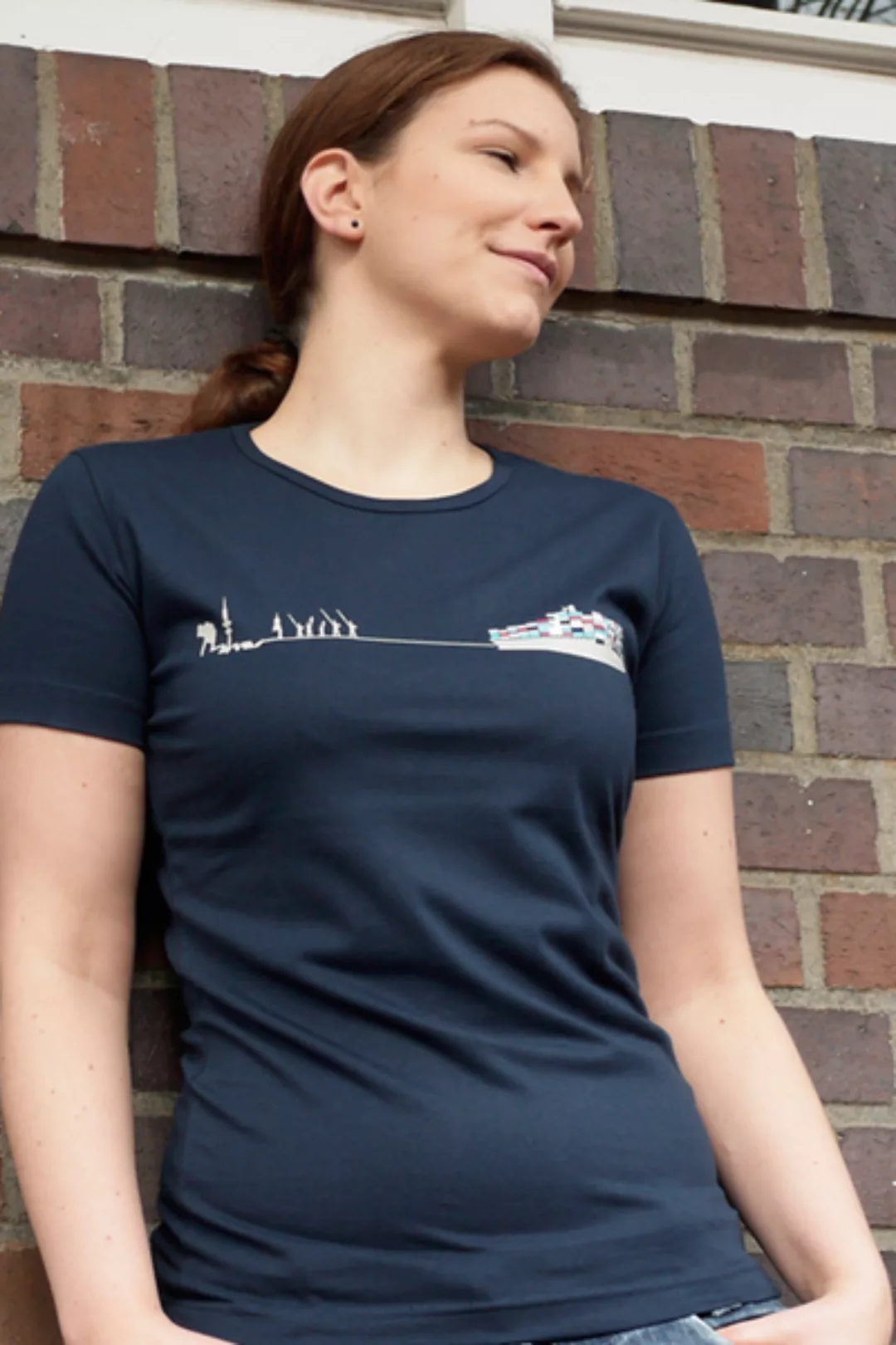 Containerschiff Girl-t-shirt günstig online kaufen