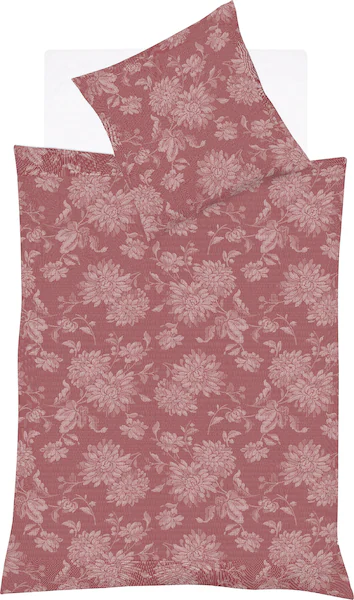 fleuresse Bettwäsche »Lech 4109«, Jacquard Flanell, Baumwolle, in Gr. 135x2 günstig online kaufen