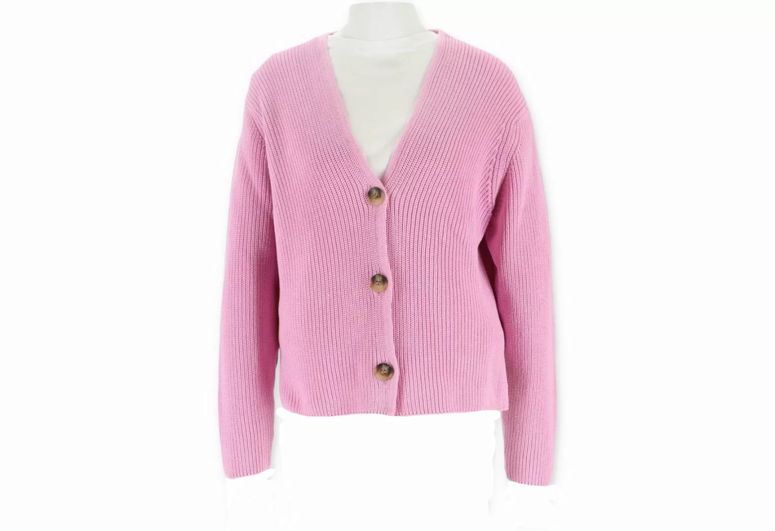 halsüberkopf Accessoires Strickjacke Strick-Cardigan reine Baumwolle günstig online kaufen