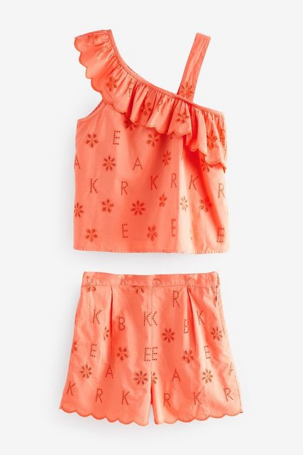 Baker by Ted Baker Shirt & Shorts Baker by Ted Baker Set mit Lochstickerei günstig online kaufen