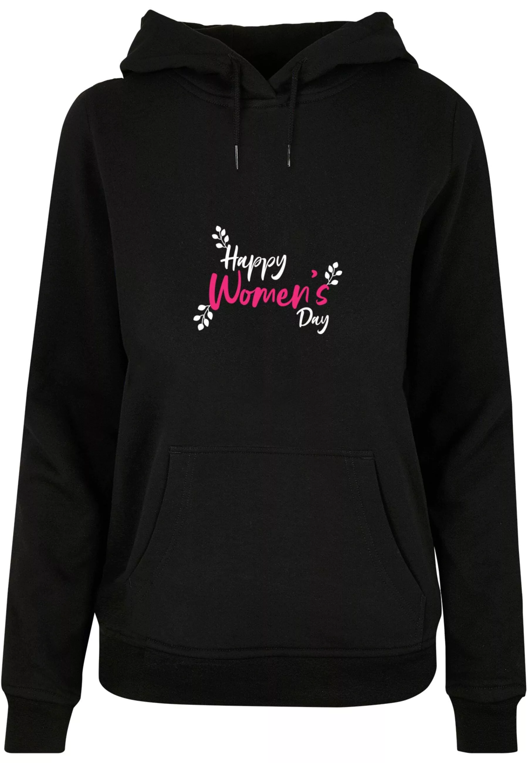 Merchcode Kapuzenpullover "Merchcode Damen Ladies WD - Happy Womens Day Bas günstig online kaufen