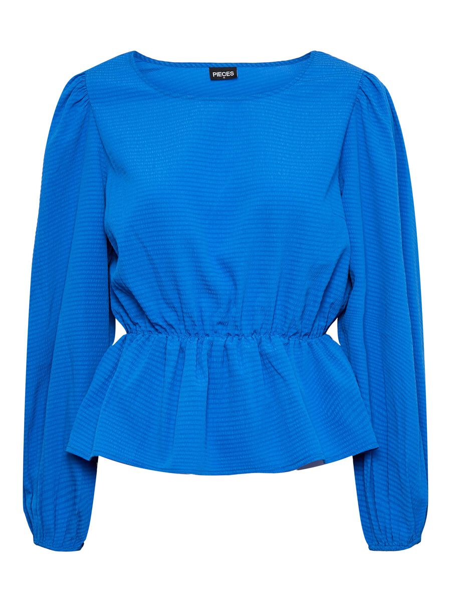 PIECES Pcliras Bluse Damen Blau günstig online kaufen