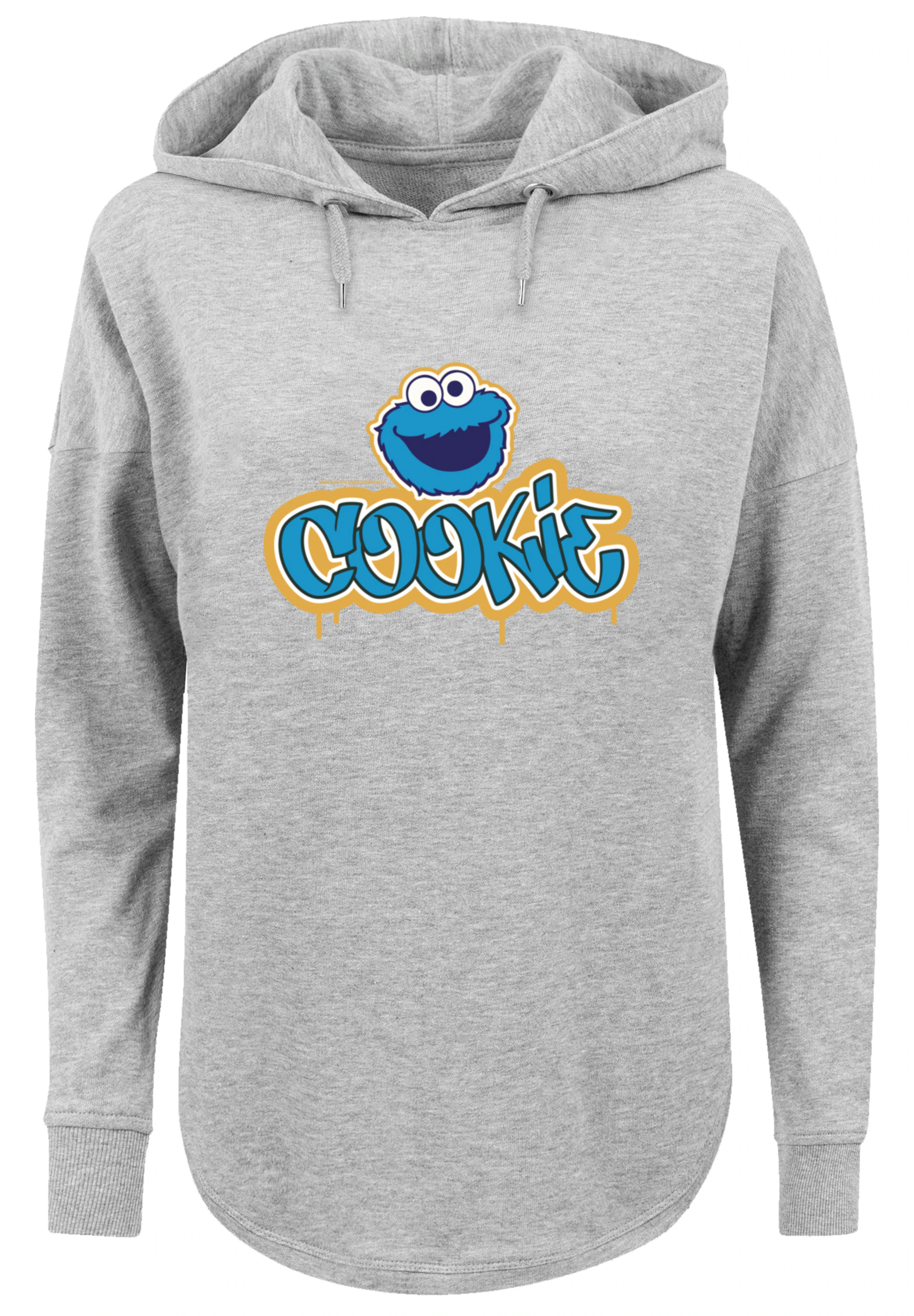 F4NT4STIC Kapuzenpullover "Sesamstraße Cookie Graffiti Logo", Premium Quali günstig online kaufen