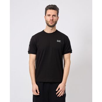 Emporio Armani EA7  T-Shirts & Poloshirts 7M001037 AF10378-UC0001 BLACK günstig online kaufen