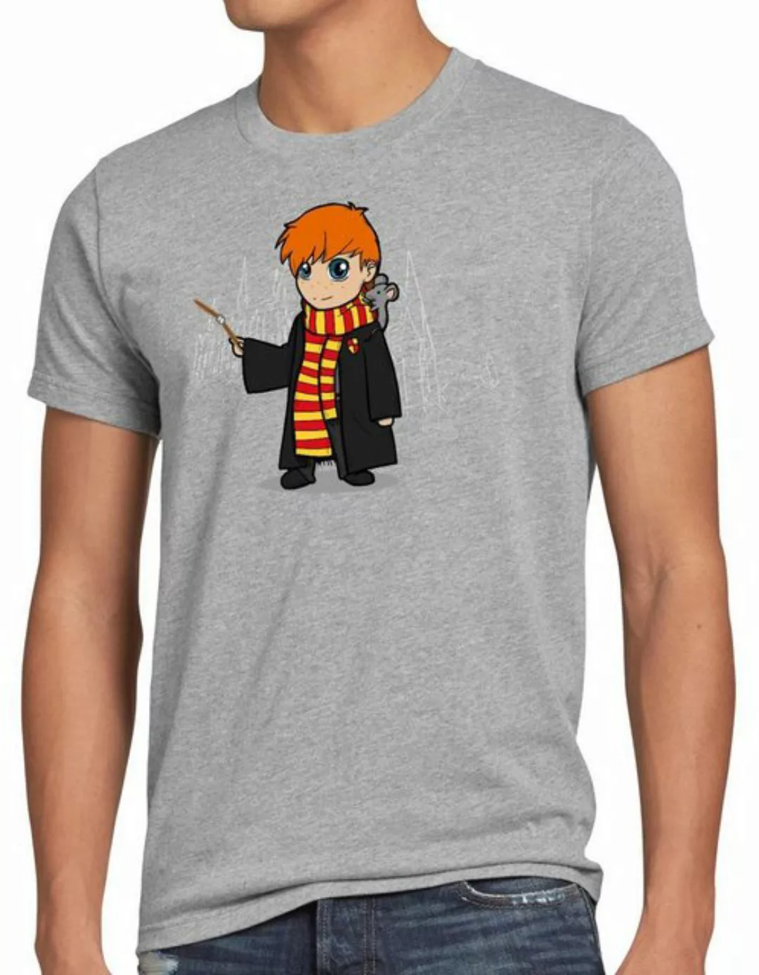 style3 Print-Shirt Herren T-Shirt Chibi Ron anime manga zauberei günstig online kaufen