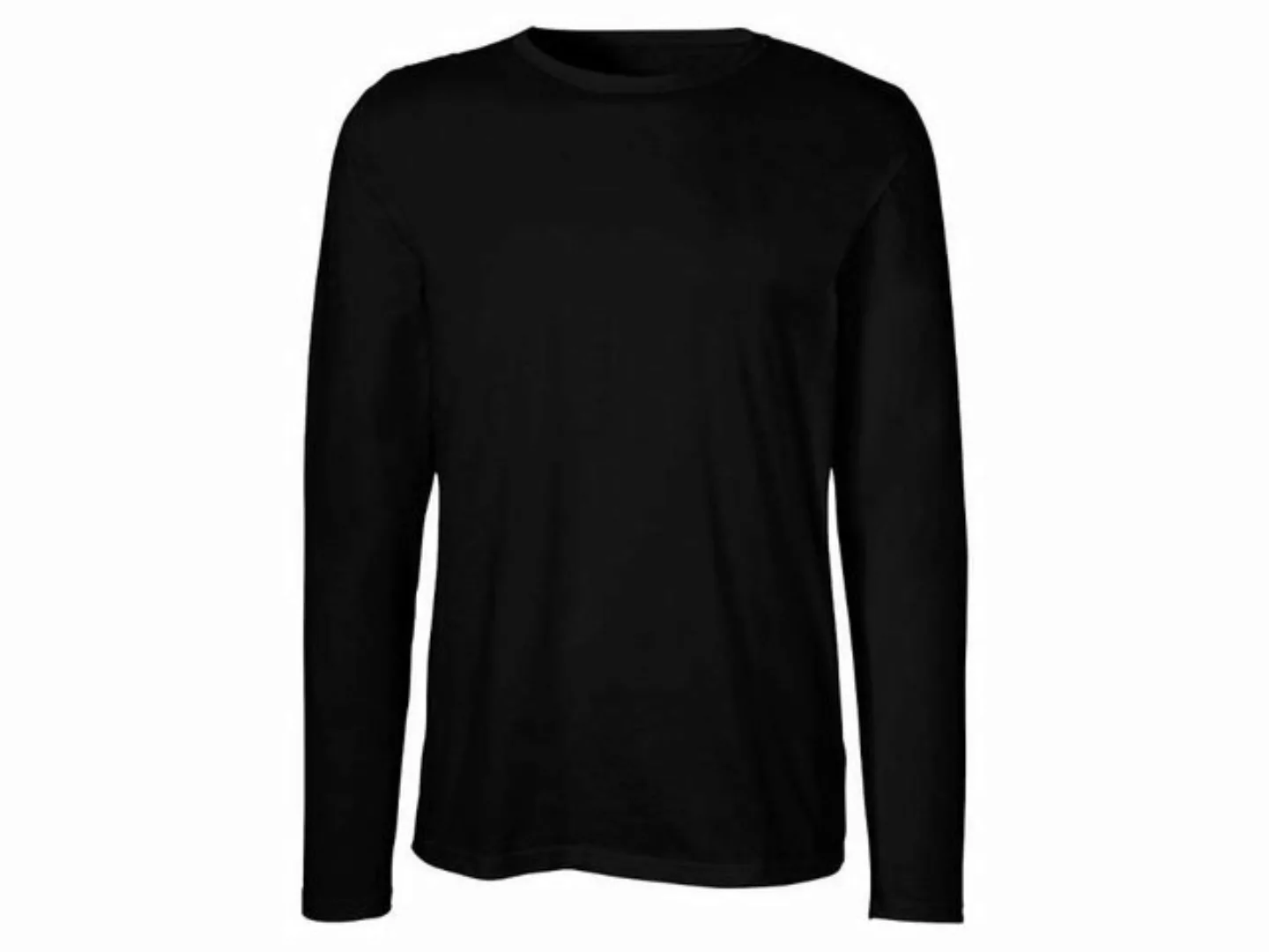 Neutral Langarmshirt Neutral Bio-Herren-Langarmshirt mit Rundhalsaussch günstig online kaufen