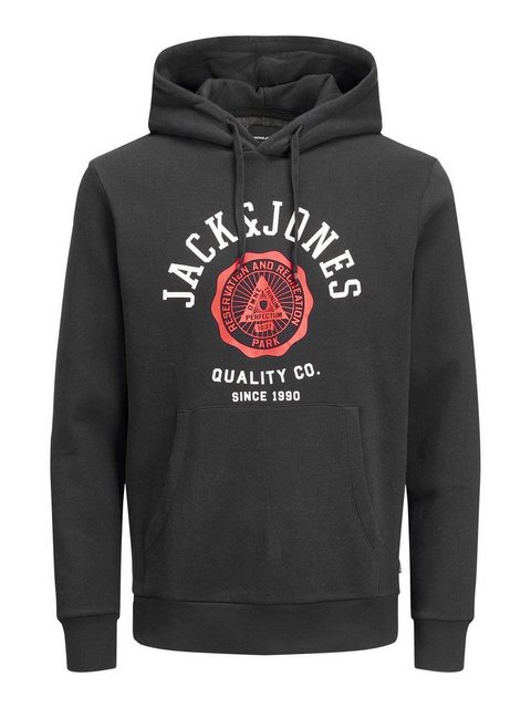 Jack & Jones Hoodie Warmer Logo Print Hoodie Sweater Pullover JJELOGO 4305 günstig online kaufen