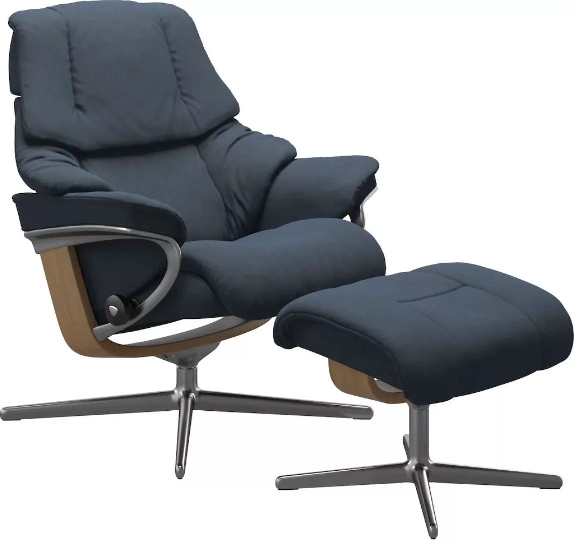 Stressless® Relaxsessel »Reno«, (Set, Relaxsessel mit Hocker), mit Hocker, günstig online kaufen