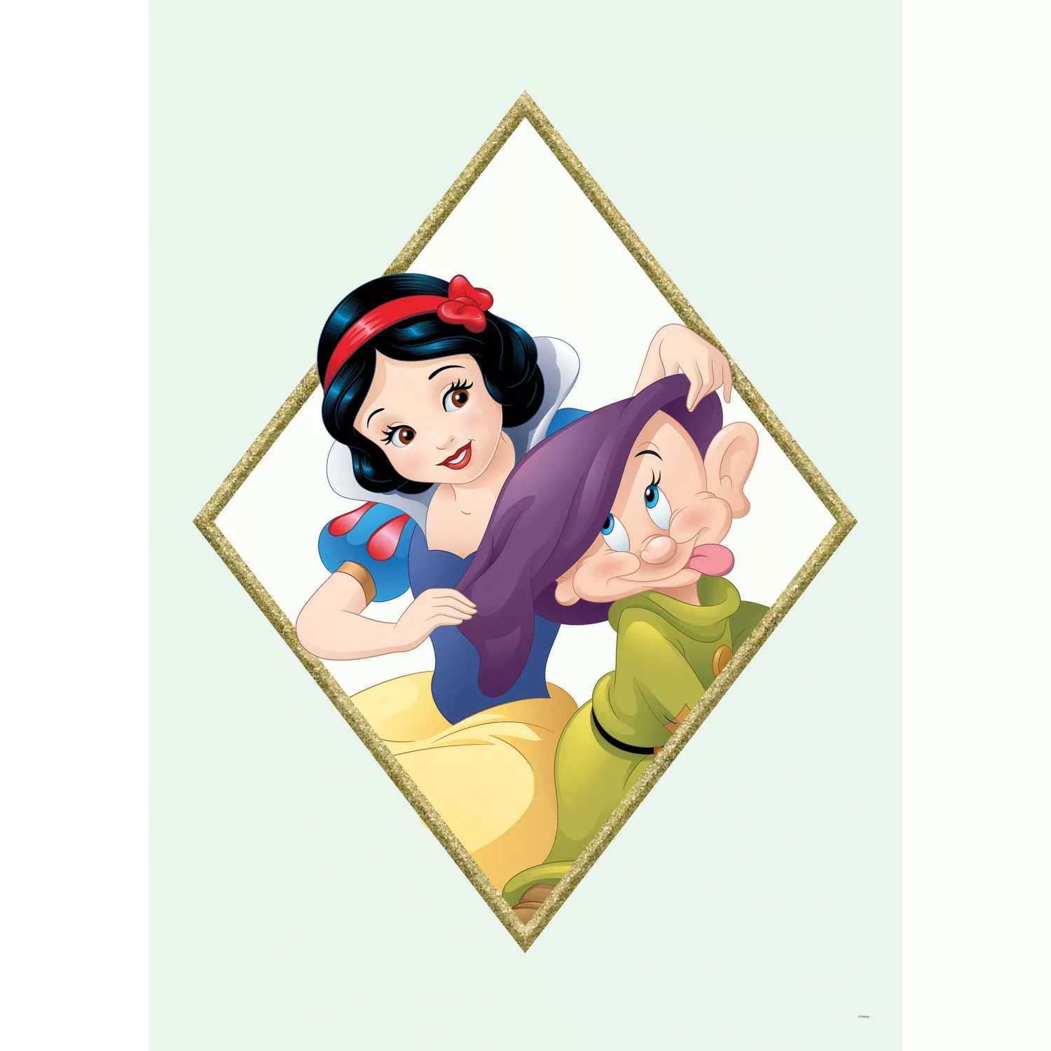 Komar Bild "Snow White & Dopey", Disney, (1 St.), Wandbild zur Dekoration i günstig online kaufen