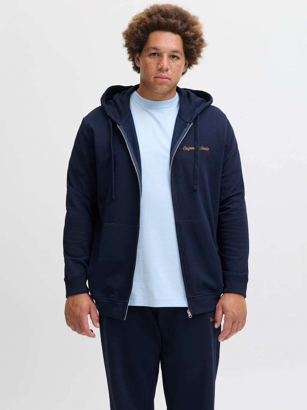 Jack & Jones PlusSize Kapuzensweatshirt "JORNORREBRO EMB SWEAT ZIP HOOD PLS günstig online kaufen