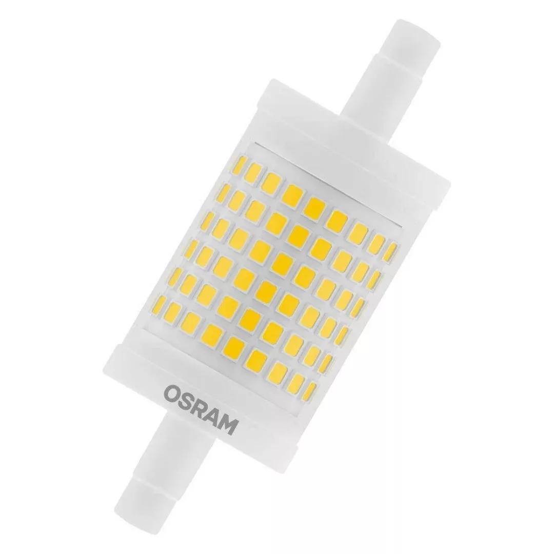 Osram LED Lampe ersetzt 100W R7S Röhre - R7S-78 in Weiß 12W 1521lm 2700K di günstig online kaufen