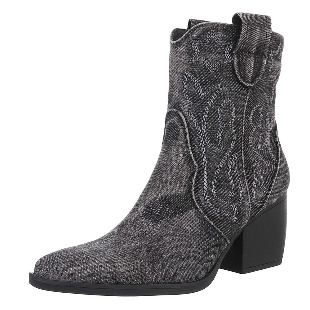 Ital-Design Damen Cowboyboots Western Westernstiefelette (88843785) günstig online kaufen