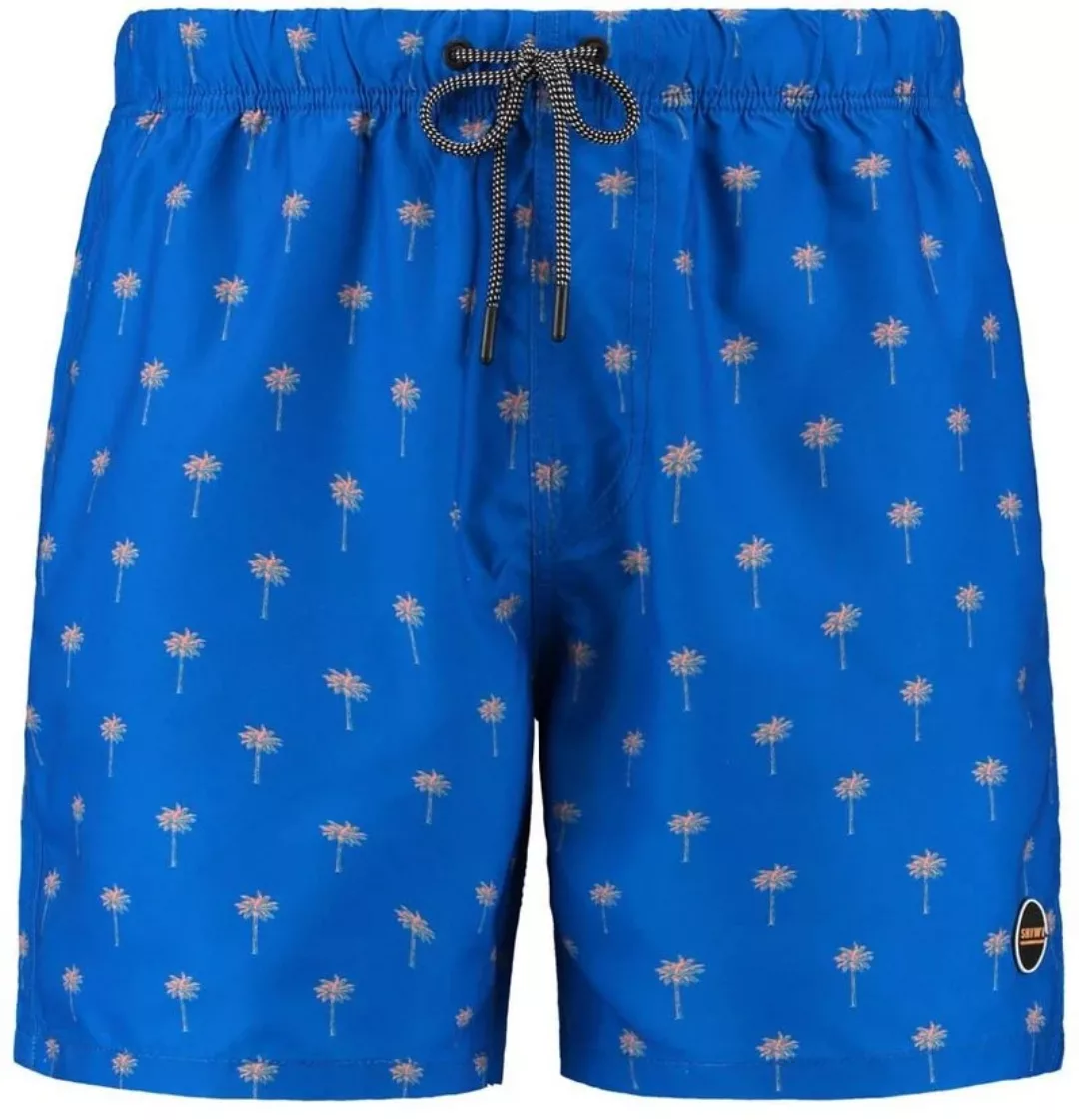 Shiwi Badeshorts Palmen Blau - Größe L günstig online kaufen