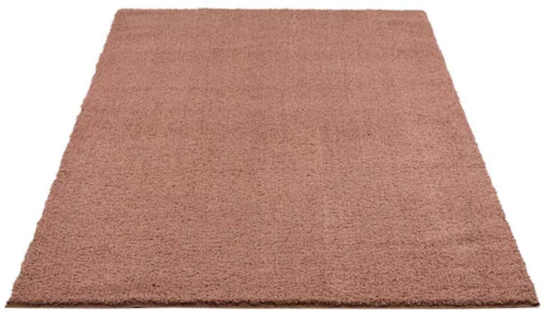 Carpet City Hochflor-Teppich »Plainy«, rechteckig, Shaggy Polyester Teppich günstig online kaufen