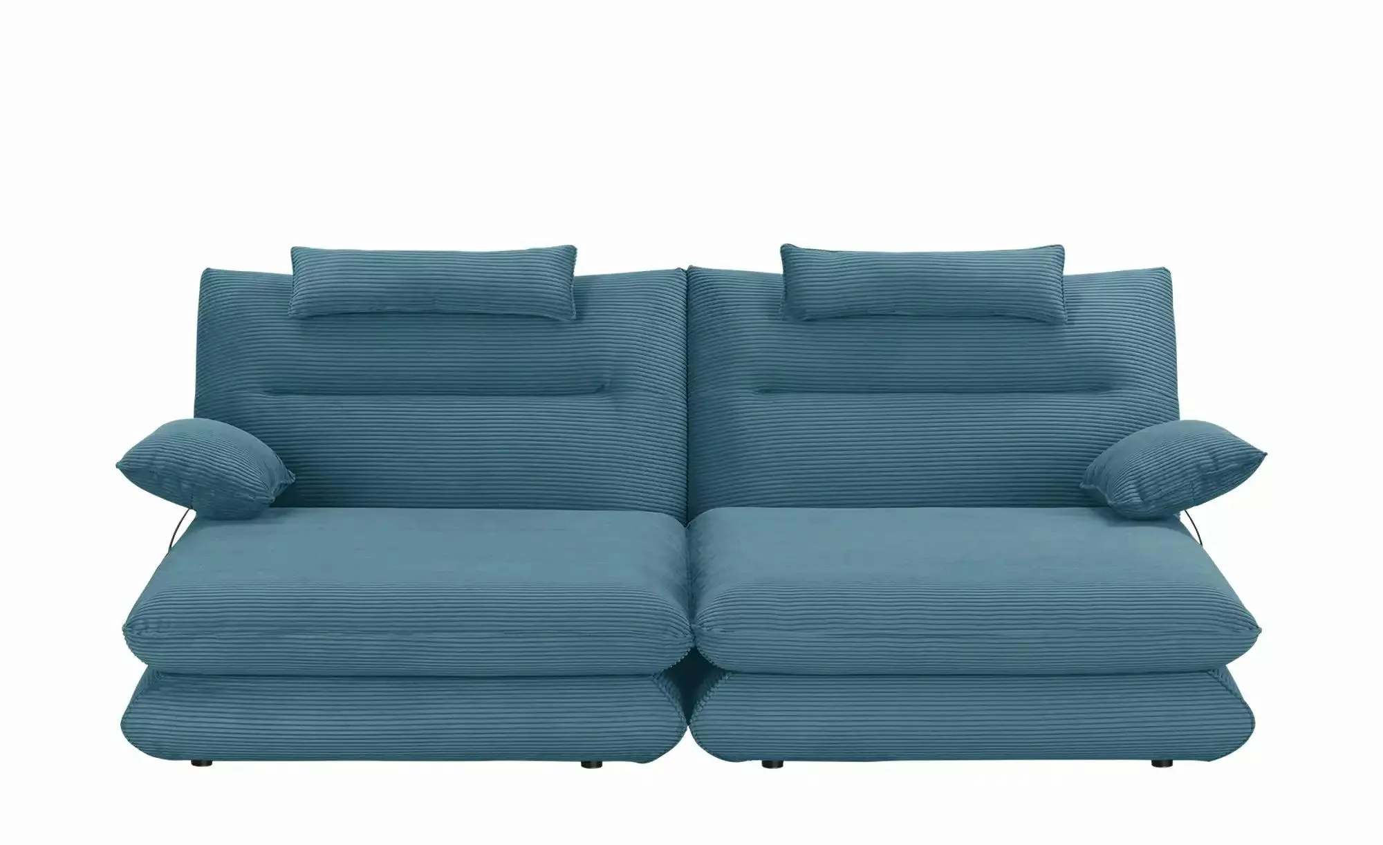 smart Loungesofa Loungsofa Ellen ¦ türkis/petrol ¦ Maße (cm): B: 251 H: 89 günstig online kaufen