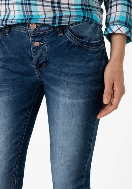 TIMEZONE 5-Pocket-Jeans Slim NaliTZ 7/8 günstig online kaufen