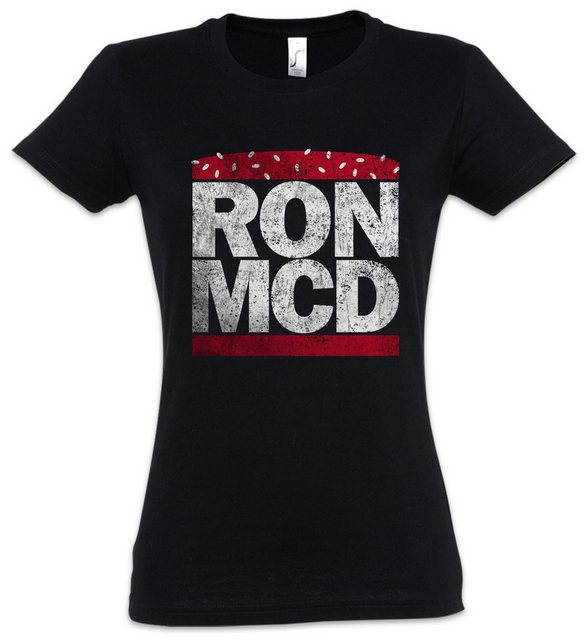 Urban Backwoods Print-Shirt Ron Mcd Damen T-Shirt Ronald Fun Crossover Shir günstig online kaufen