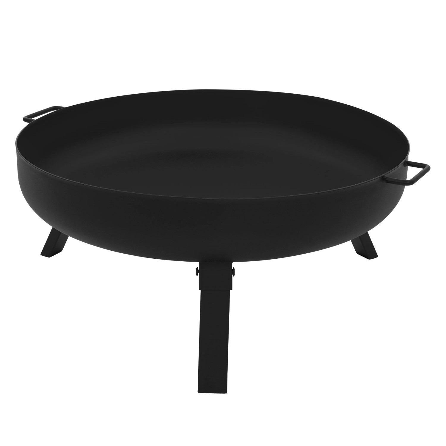 ECD Germany Feuerschale 60x27 cm mit 3 Klappbaren Füßen für den Garten aus günstig online kaufen