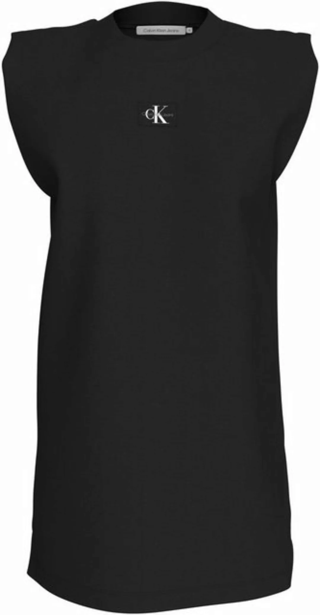 Calvin Klein Jeans Shirtkleid WOVEN LABEL LOOSE TEE DRESS mit Logopatch günstig online kaufen