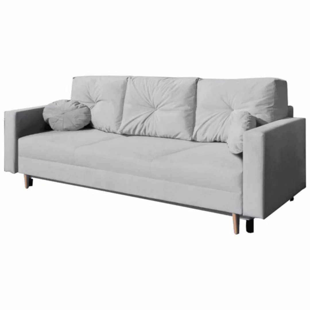 MOEBLO Schlafsofa MILANO, Sofa mit Bettfunktion, Couch für Wohnzimmer, Fede günstig online kaufen