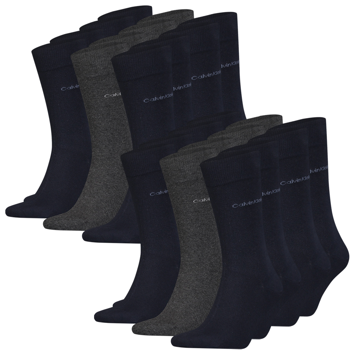 Calvin Klein Herren Socken CLASSIC 6er 9er 12er Pack günstig online kaufen