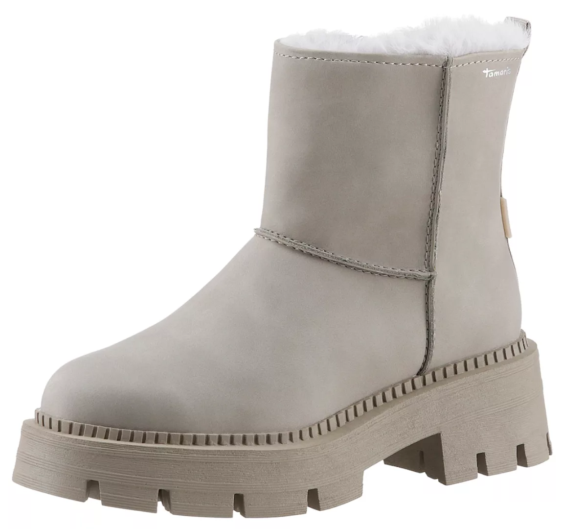 Tamaris Winterboots, Blockabsatz, Winterstiefelette, Outdoorschuh mit Duo T günstig online kaufen