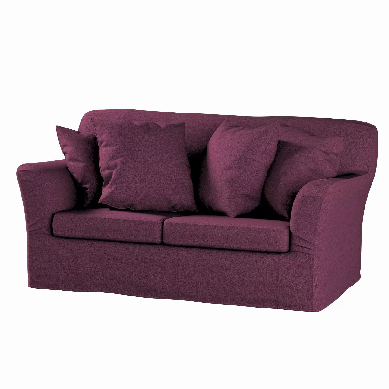 Bezug für Tomelilla 2-Sitzer Sofa nicht ausklappbar, pflaumenviolett, Sofah günstig online kaufen