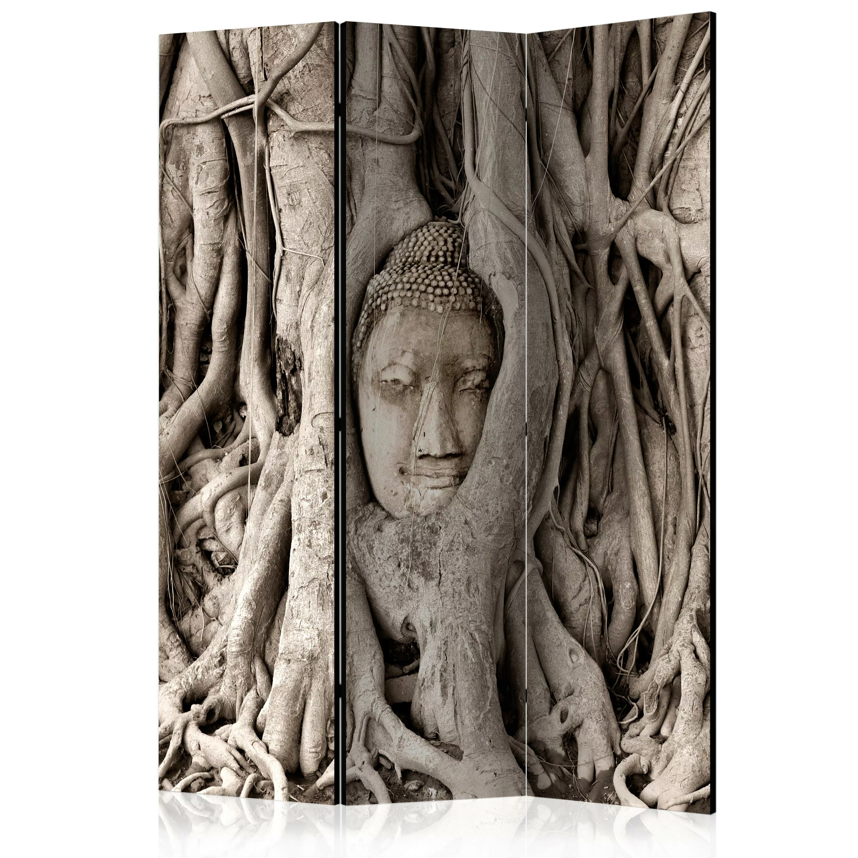 3-teiliges Paravent - Buddha's Tree [room Dividers] günstig online kaufen