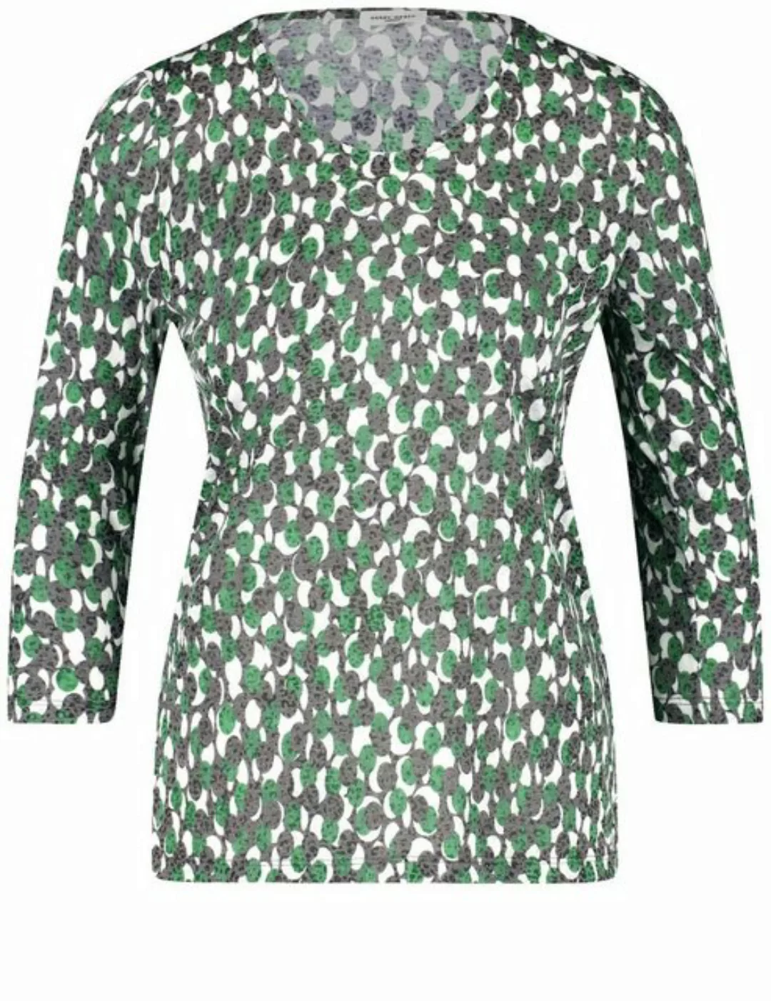 GERRY WEBER 3/4-Arm-Shirt 3/4 Arm Shirt mit Ausbrenner-Optik günstig online kaufen