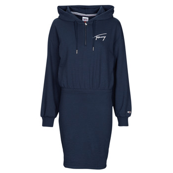 Tommy Jeans  Kurze Kleider TJW TOMMY SIGNATURE HOODIE DRESS günstig online kaufen