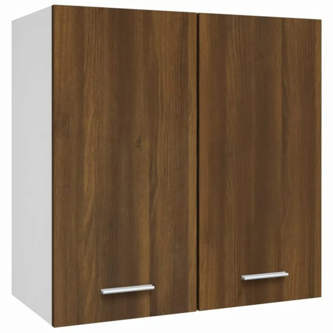 vidaXL Unterschrank Hängeschrank Braun Eichen-Optik 60x31x60 cm Holzwerksto günstig online kaufen