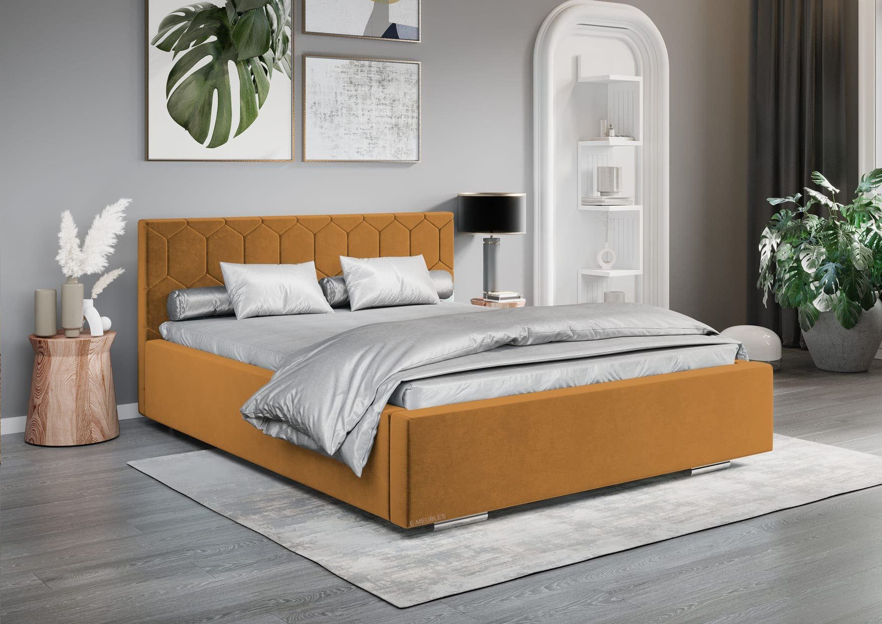 MOEBLO Polsterbett Bett 02 (Double Doppelbett günstig online kaufen