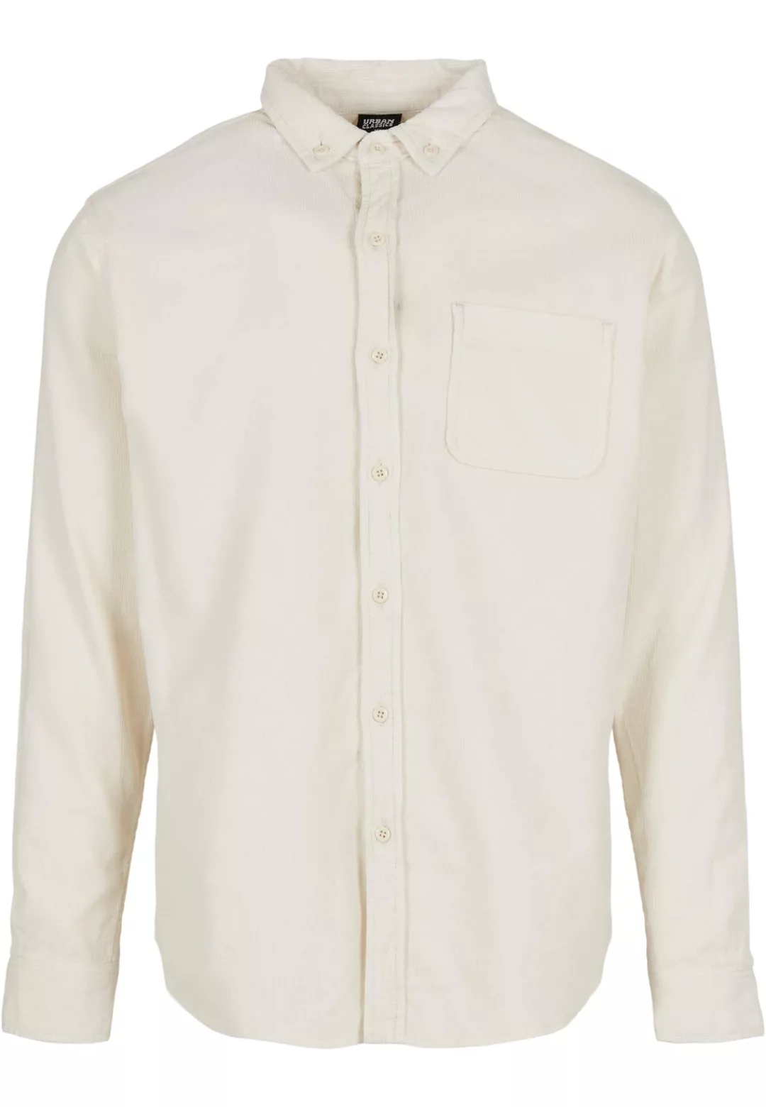 URBAN CLASSICS Langarmhemd "Urban Classics Herren Corduroy Shirt", (1 tlg.) günstig online kaufen