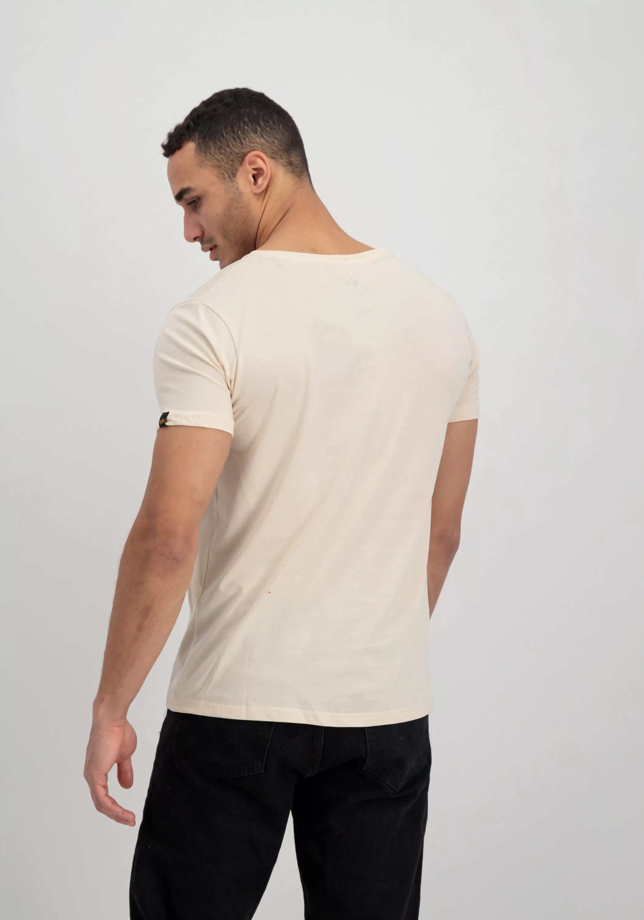 Alpha Industries T-Shirt "Alpha Industries Men - T-Shirts Basic V-Neck T Sm günstig online kaufen