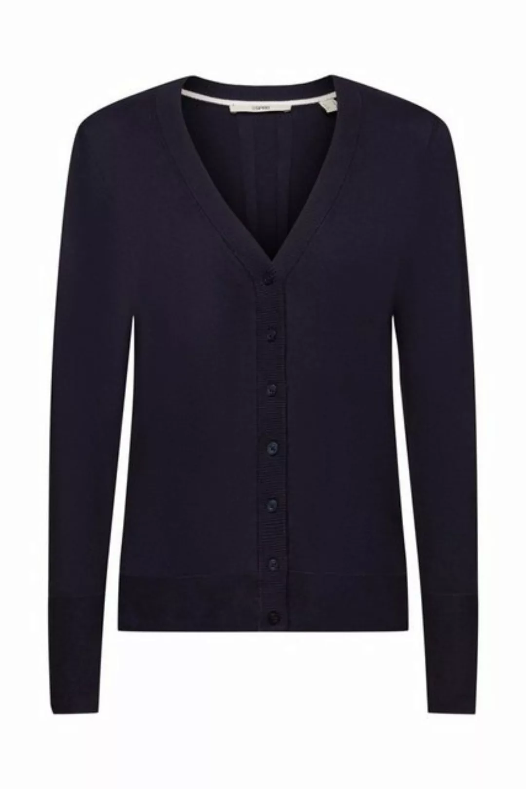 Esprit Strickjacke SUS button card, BLACK günstig online kaufen