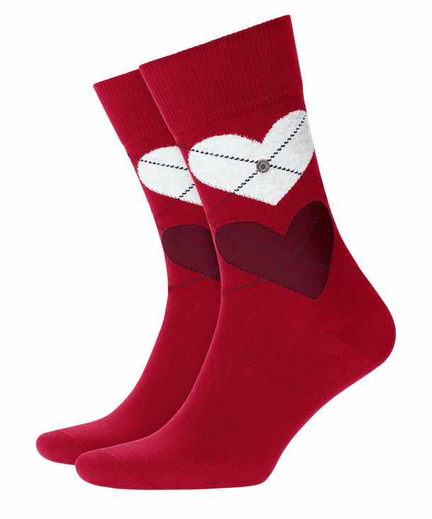 Burlington Soulmate Herren Socken, 40-46, Pink, Argyle, Baumwolle, 20543-80 günstig online kaufen
