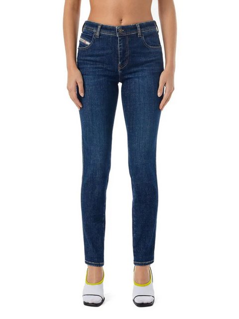 Diesel Skinny-fit-Jeans mit verkürzter Beinpartie - 2015 Babhila 09C58 günstig online kaufen