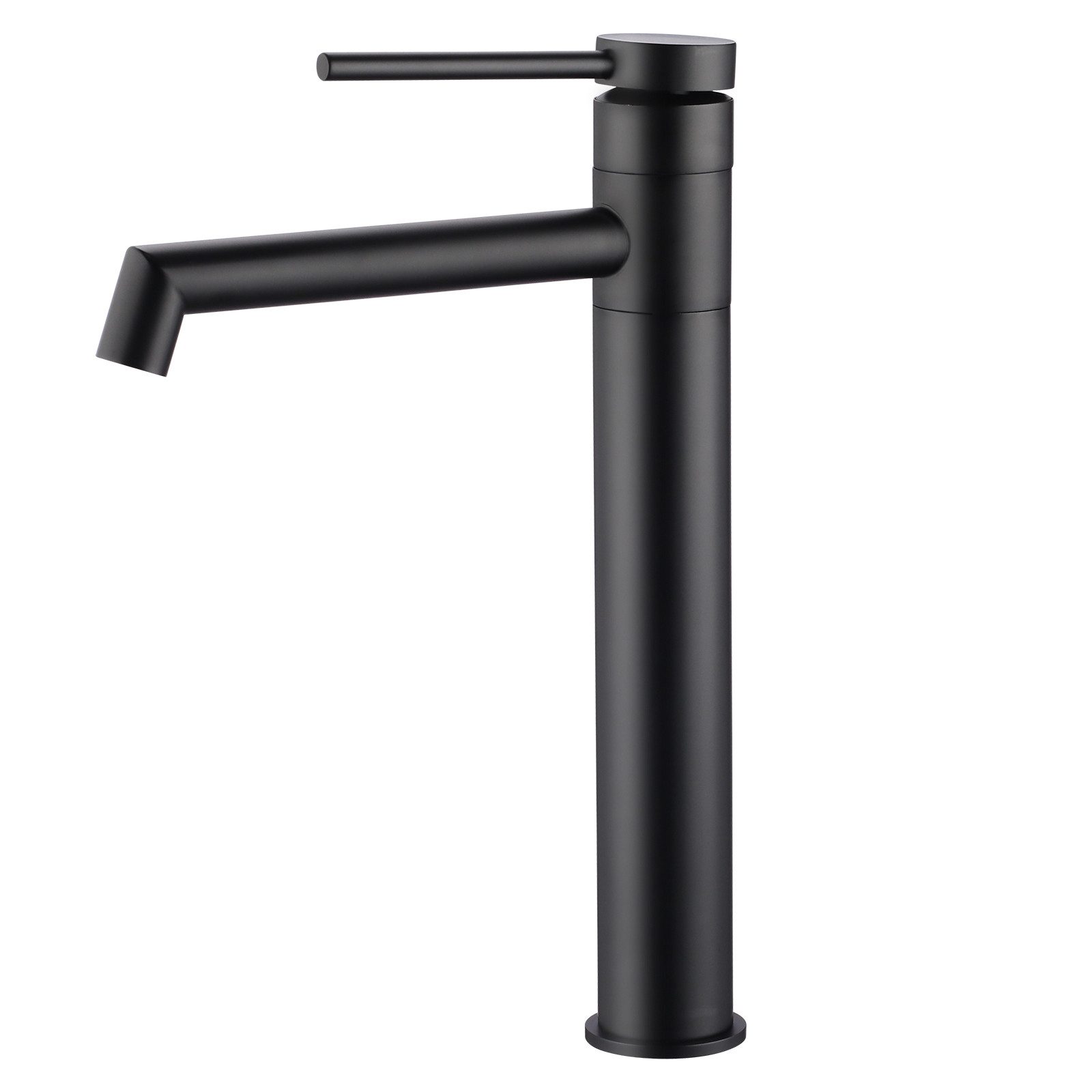WOOHSE Badarmatur Waschtischarmatur Schwarz Wasserhahn Bad günstig online kaufen