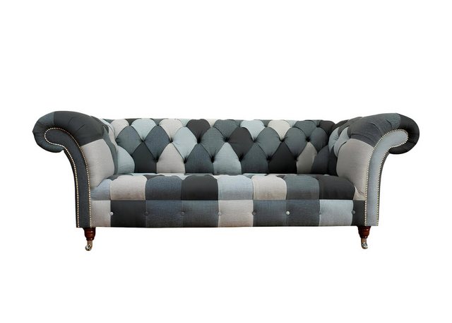 Xlmoebel Sofa Dreisitzer Wohnzimmer Design Sofa Polstermöbel Samt Stoff, He günstig online kaufen