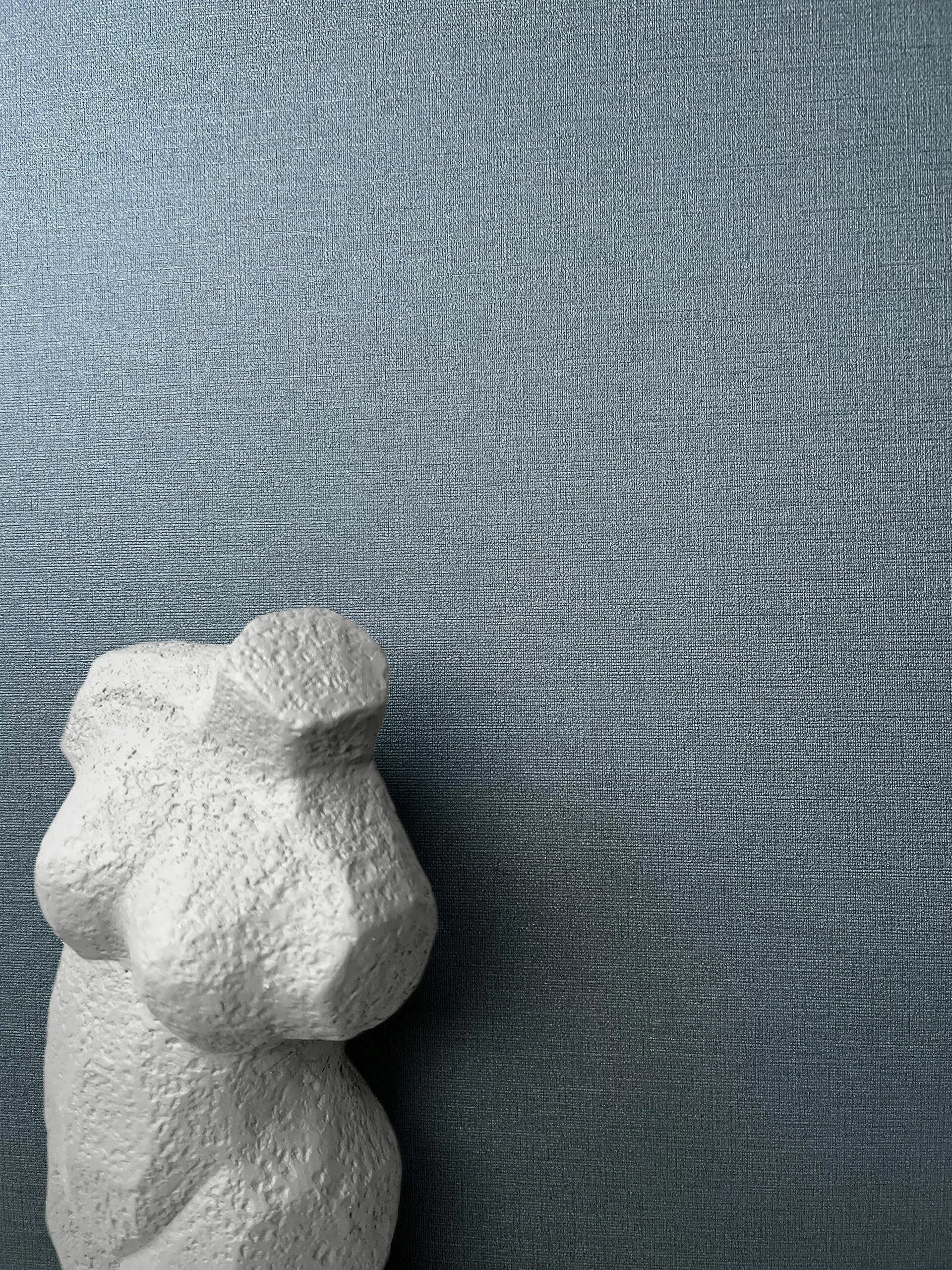 Newroom Vliestapete, Blau Tapete Uni Einfarbig günstig online kaufen