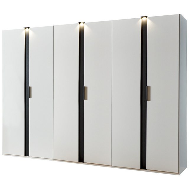 Lomadox Kleiderschrank RONDA-43 Schlafzimmerschrank 300 cm breit inkl. Bele günstig online kaufen