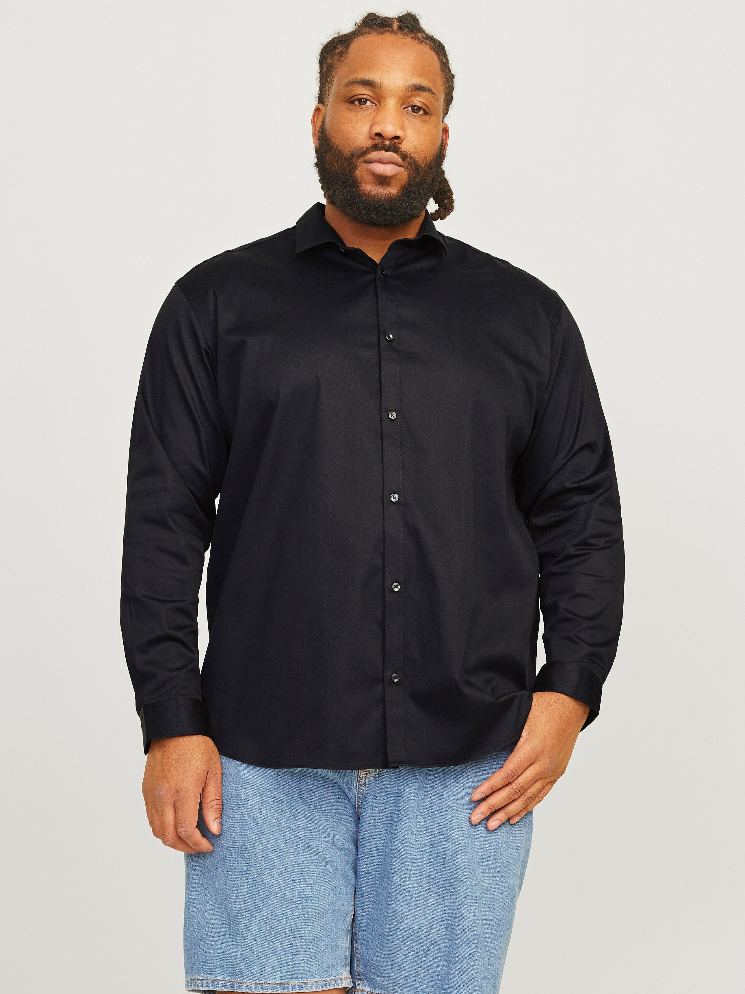 Jack & Jones PlusSize Langarmhemd JJPRPARMA günstig online kaufen