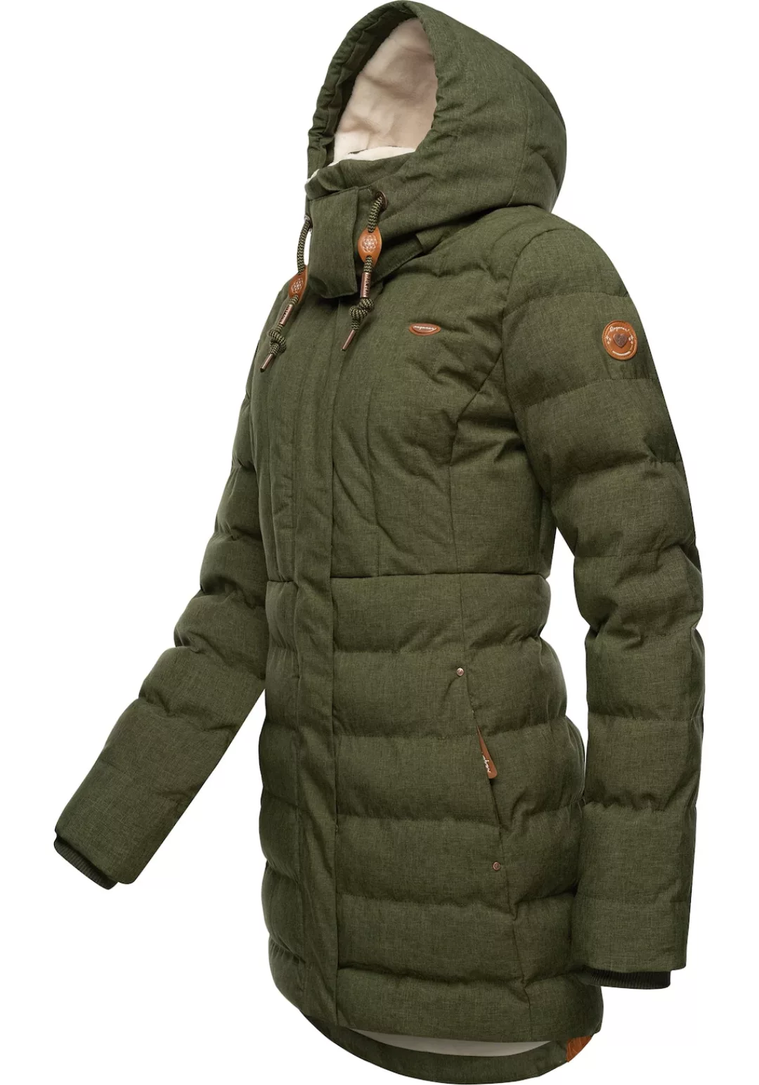 Ragwear Kurzmantel "Ashanta", stylischer, gesteppter Winterparka mit gefütt günstig online kaufen