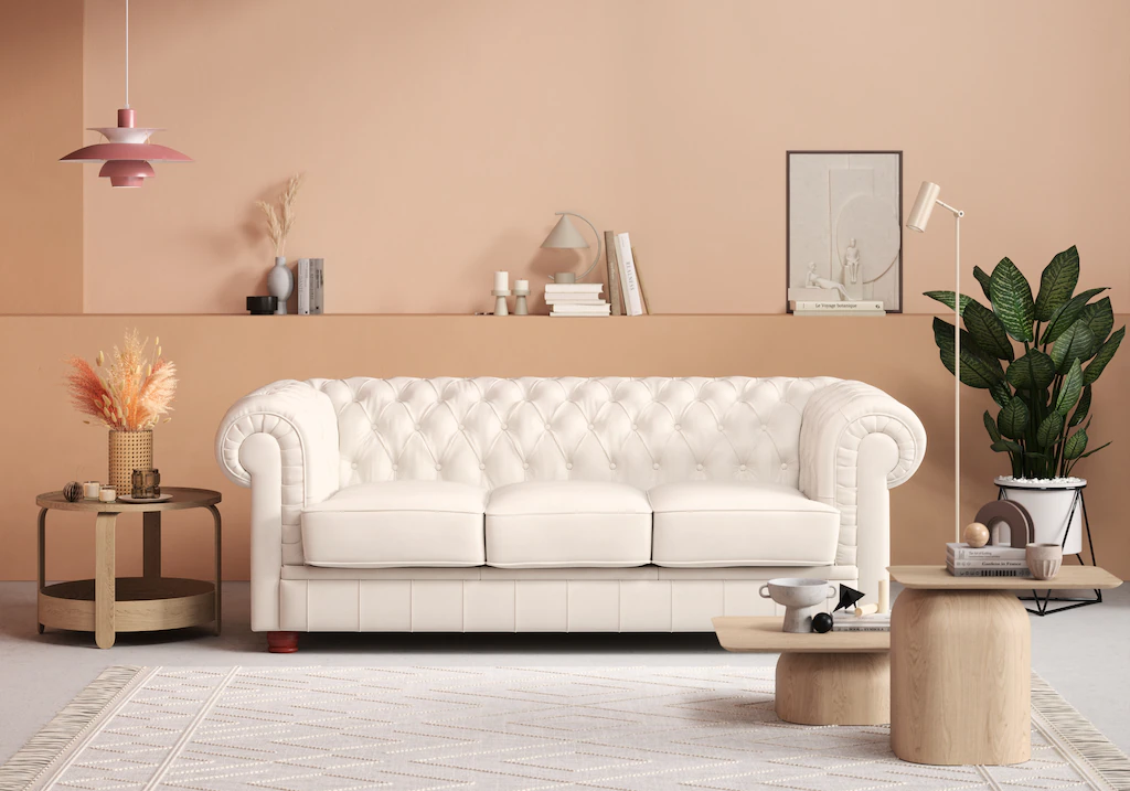 Max Winzer® Chesterfield-Sofa »Kent« günstig online kaufen