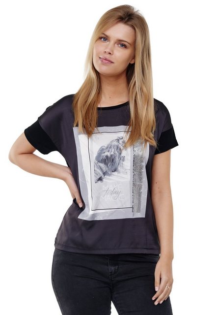 Decay T-Shirt mit Metalic-Effekt günstig online kaufen