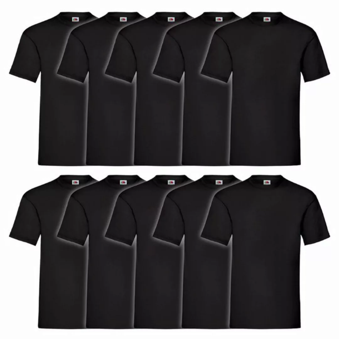 Fruit of the Loom Rundhalsshirt 10er Pack Valueweight T-Shirt günstig online kaufen