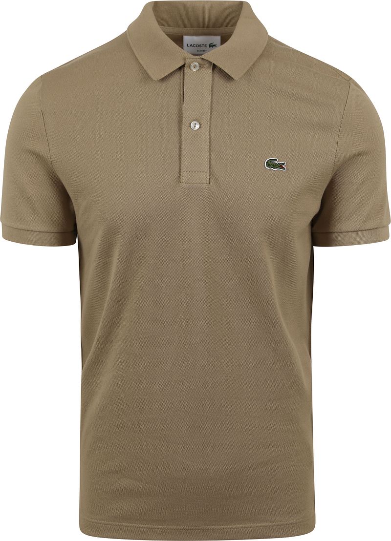 Lacoste Poloshirt Pique Beige - Größe XL günstig online kaufen